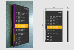 樓層分層指路與索引標(biāo)識
