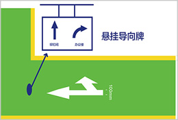 車間主干道標識線/地面導向線