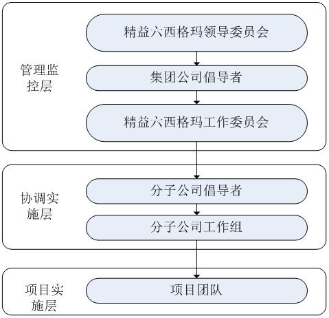 精益六西格瑪實施組織架構(gòu)和職能職責(zé)