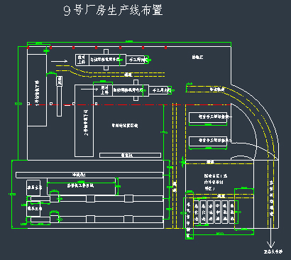 生產(chǎn)線布局改善后